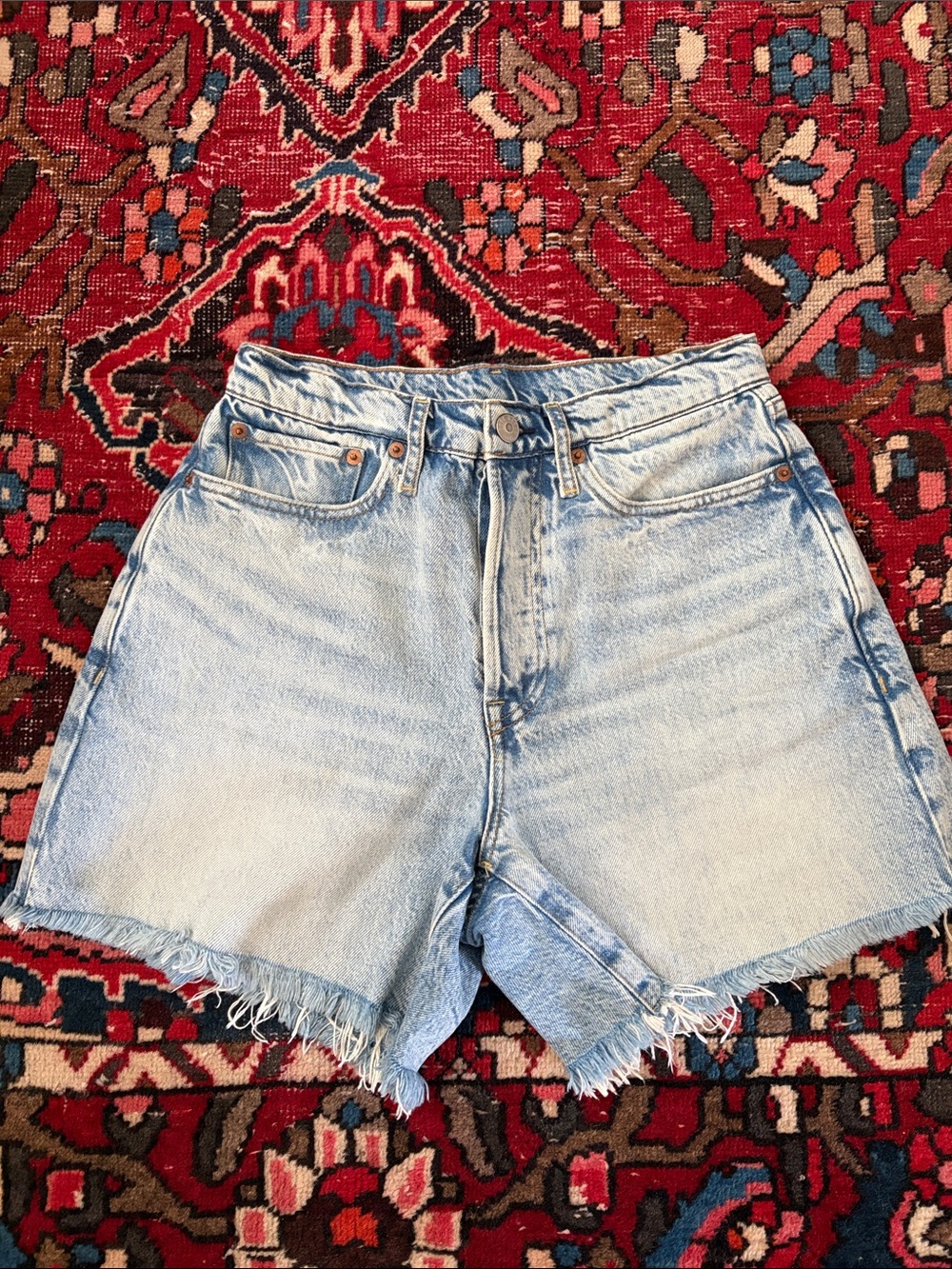 Buck mason women’s jean shorts